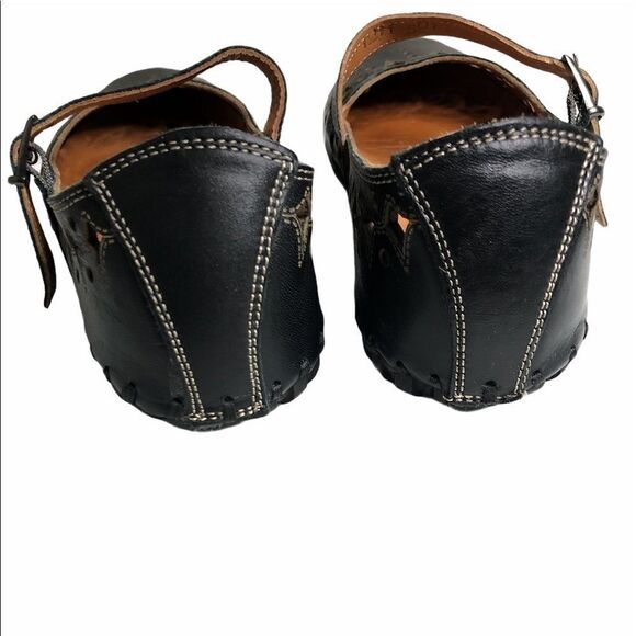 Volks Walker Mary Jane Cut Out Leather Handmade - Picture 5 of 7